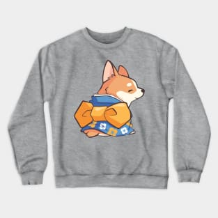 Kimono Corgi Crewneck Sweatshirt